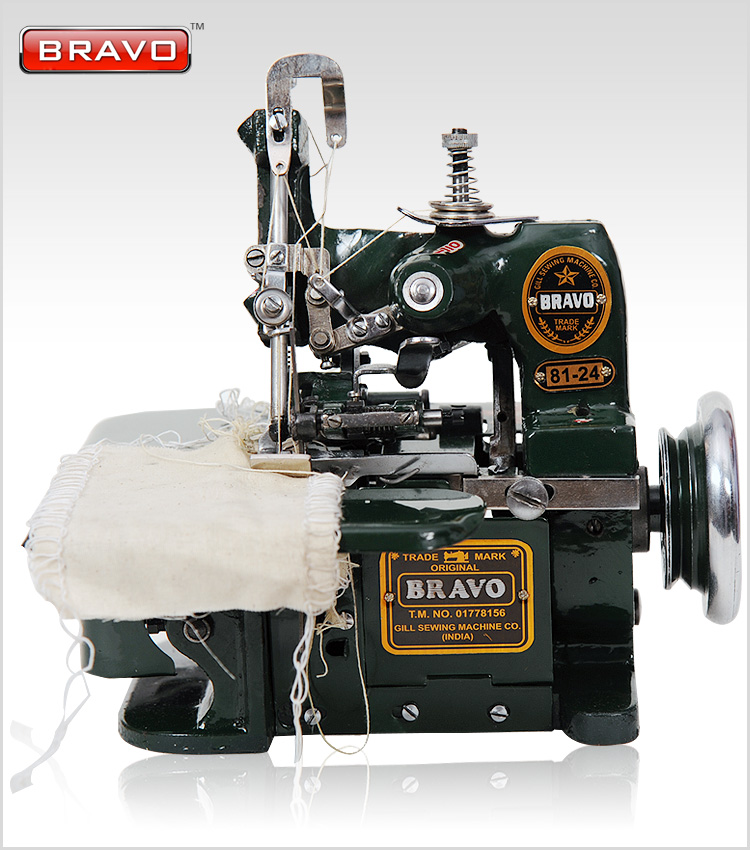 Bravo Overlock Sewing Machine 81-24 Model